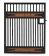 Tuscany Grilled Door - Painted